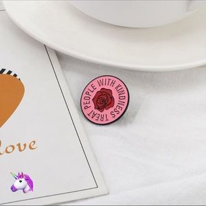 NEW Pink Kindness Pin - 4 for $20